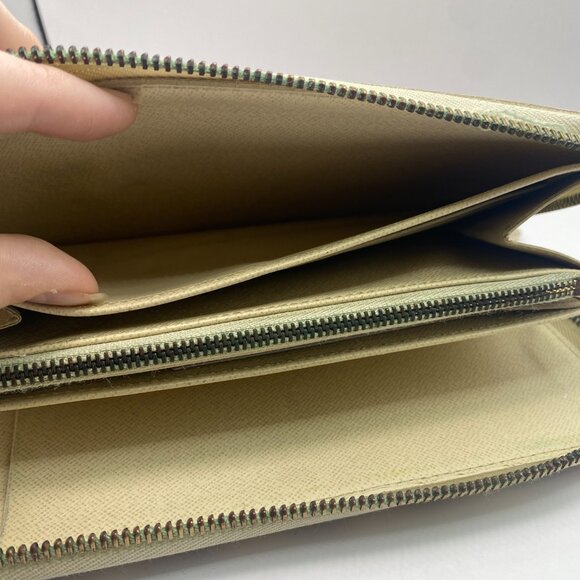 Louis Vuitton Azur Damier Long Zip Wallet - Picture 13 of 13